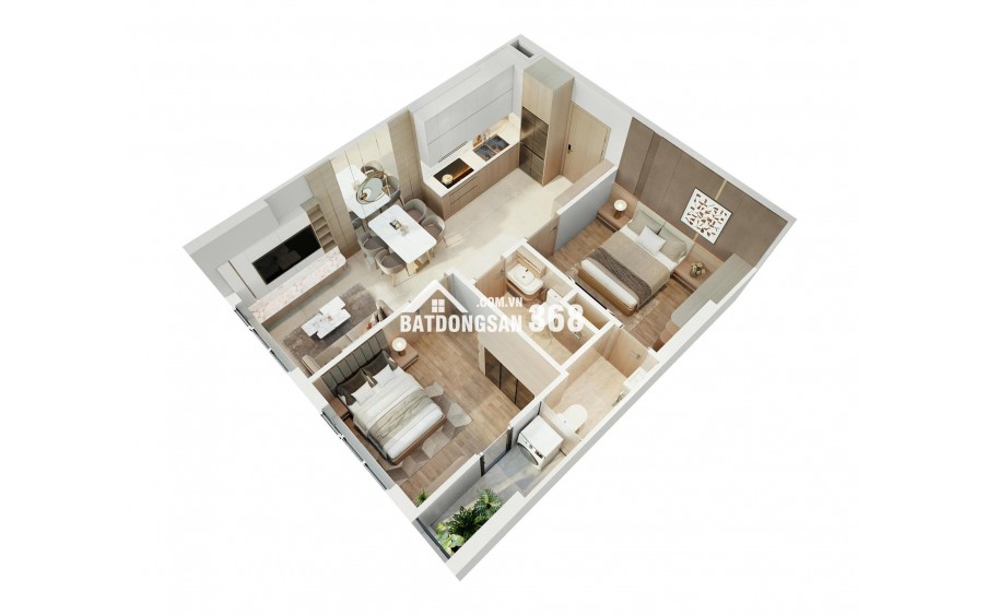 2 TỶ 1 MÀ CÓ LUÔN CĂN 2PN + 2VS ĐẸP THẾ NÀY THÌ THẬT SỰ QUÁ HIẾM Ở THỜI ĐIỂM HIỆN TẠI…